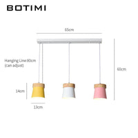 Suspension Triple LED Bois & Métal(LayoutInflater) | Marco Lucetti
