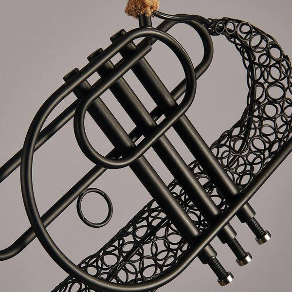 Suspension trompette métallique pour Loft | Marco Lucetti