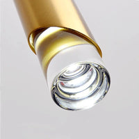 Suspension Tube Long: Dorée ou Noire | Marco Lucetti