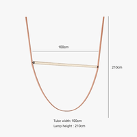 Suspension Tubes Verre Design: La Ceinture Élégante | Marco Lucetti