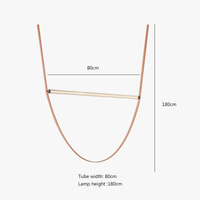 Suspension Tubes Verre Design: La Ceinture Élégante | Marco Lucetti