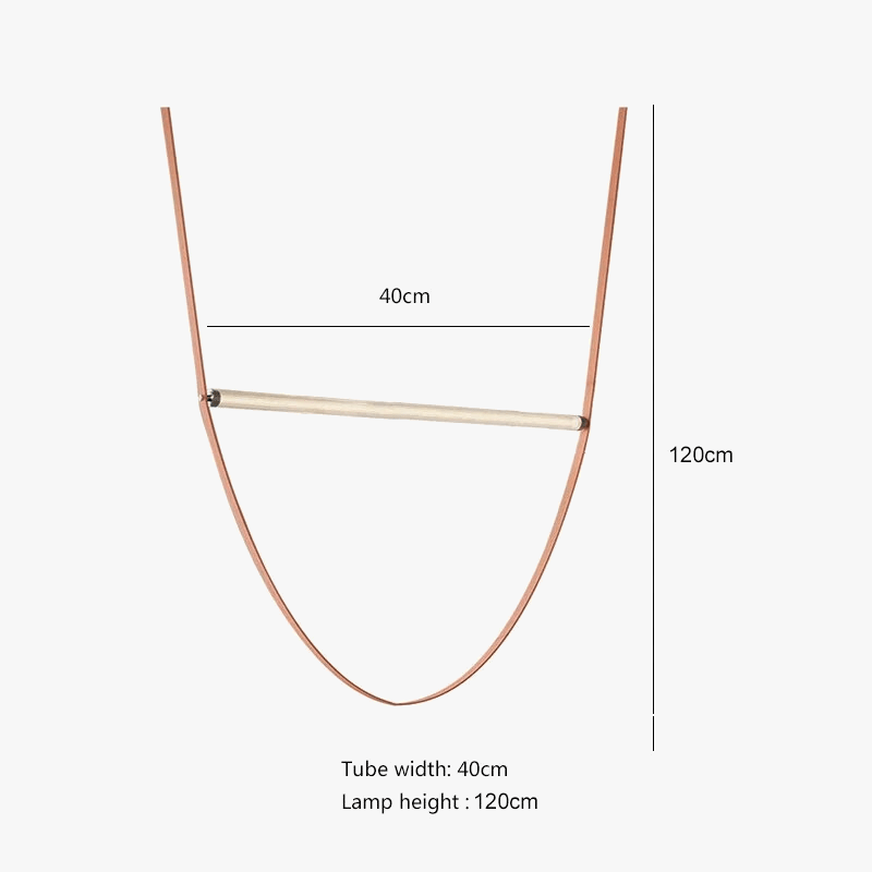 Suspension Tubes Verre Design: La Ceinture Élégante | Marco Lucetti