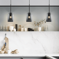 Suspension TwinSmoked Glass | Marco Lucetti