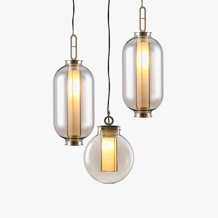 Suspension Verre Retro Modern - Intérieur