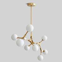 Suspension Verre Laiteux Nordique Chic | Marco Lucetti