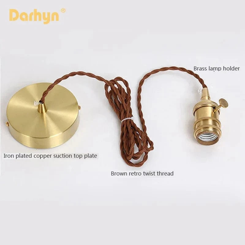 Suspension Verre Laiton Cuivre Minimaliste Restaurant. | Marco Lucetti