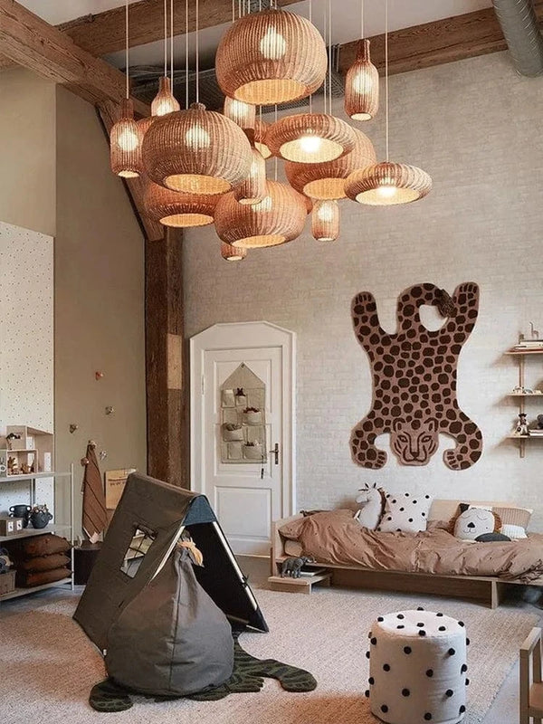 Suspension Village Rotin Style Chinois | Marco Lucetti
