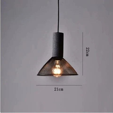 Suspension Vintage américaine en ciment pour loft café & bar. | Marco Lucetti C