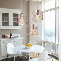 Suspension Vintage Cage industrielle. | Marco Lucetti