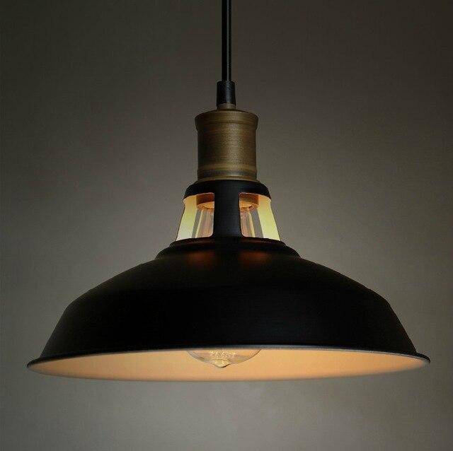 Suspension Vintage Conique en Métal Edison - Éclairage Rétro | Marco Lucetti