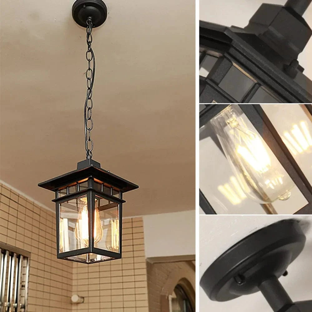 Suspension Vintage E27 Extérieur Étanche et Antirouille - Style Premium | Marco Lucetti