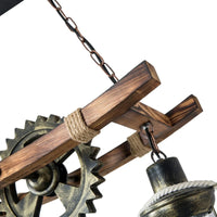 Suspension Vintage en Bois de Collection | Marco Lucetti ALLEMAGNE