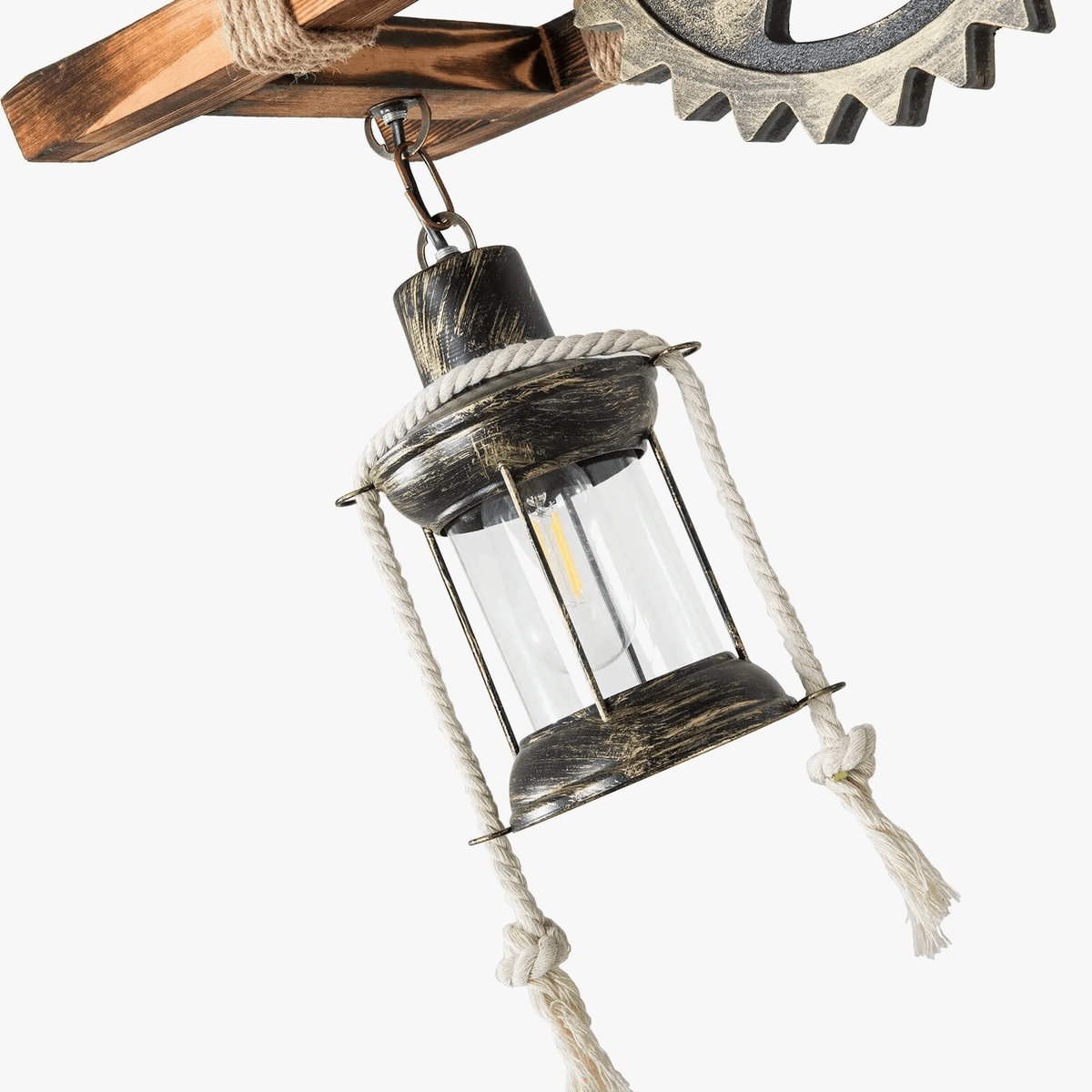 Suspension Vintage en Bois de Collection | Marco Lucetti ALLEMAGNE