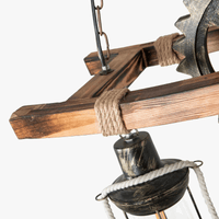 Suspension Vintage en Bois de Collection | Marco Lucetti ALLEMAGNE