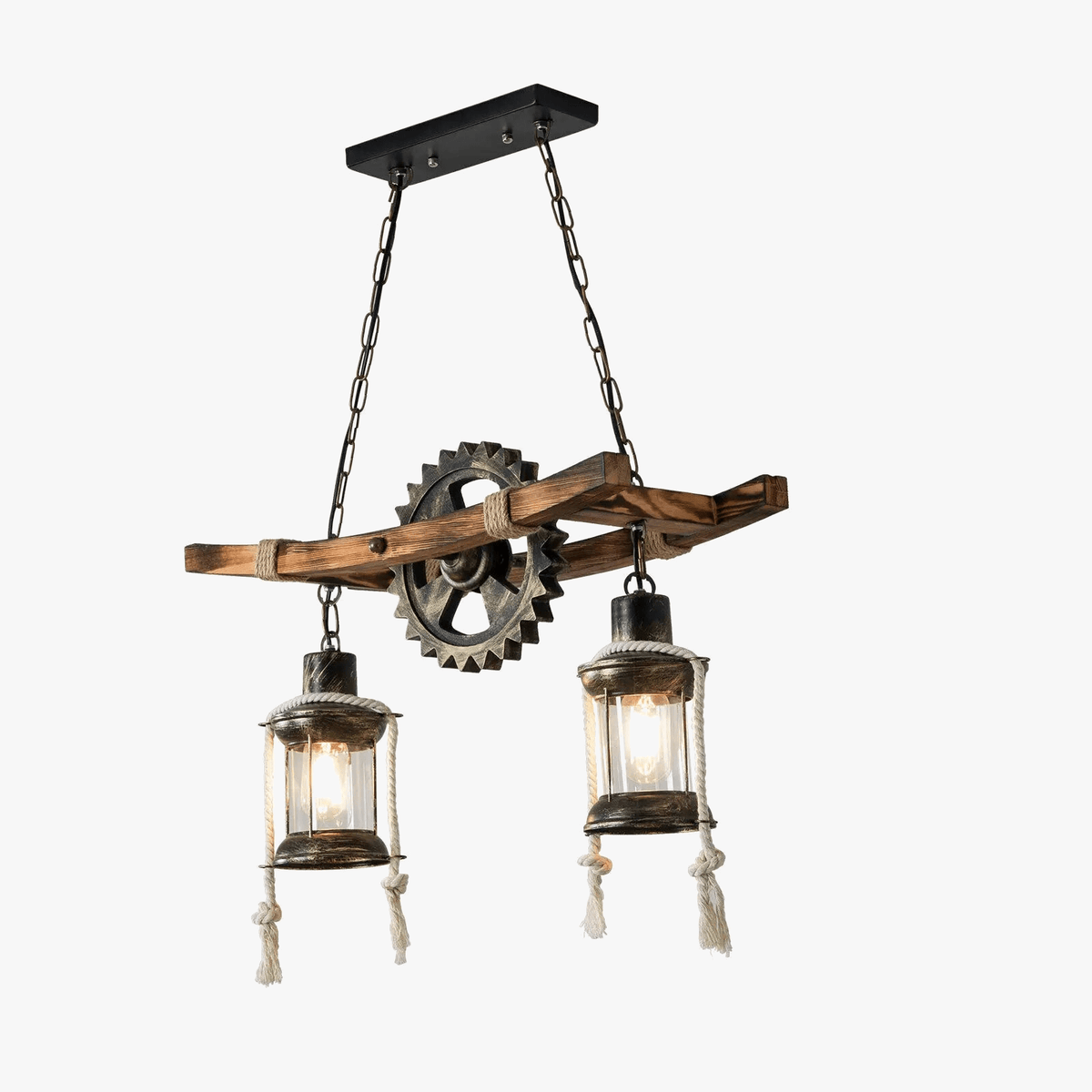 Suspension Vintage en Bois de Collection | Marco Lucetti ALLEMAGNE