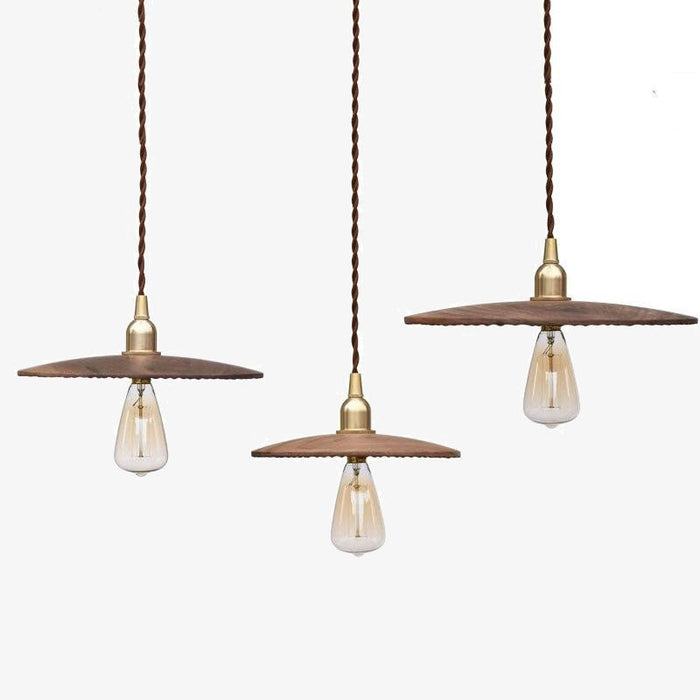 Suspension Balyn Vintage Wood & Iron