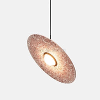 Suspension vintage en ciment Terrazzo UFO LED - Personnalisation Designer | Marco Lucetti