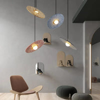 Suspension vintage en ciment Terrazzo UFO LED - Personnalisation Designer | Marco Lucetti