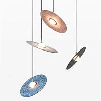 Suspension vintage en ciment Terrazzo UFO LED - Personnalisation Designer | Marco Lucetti