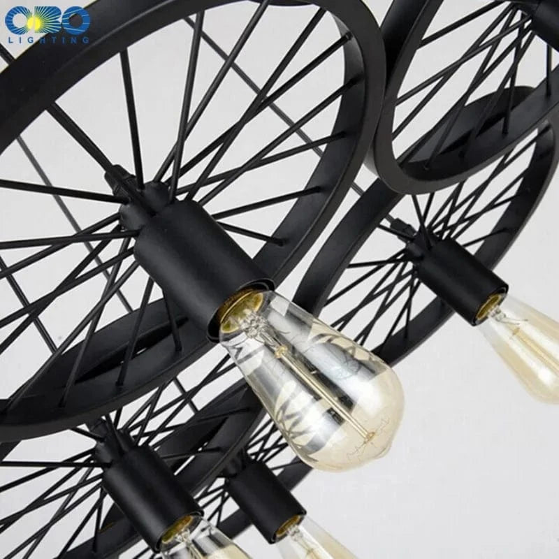 Suspension Vintage en Fer Élégante | Marco Lucetti