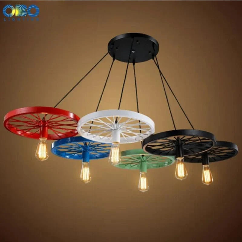 Suspension Vintage en Fer Élégante | Marco Lucetti