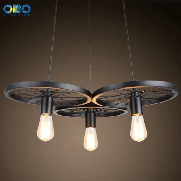 Suspension Vintage en Fer Élégante | Marco Lucetti