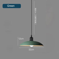 Suspension Vintage en Fer Forgé Élégante | Marco Lucetti Vert