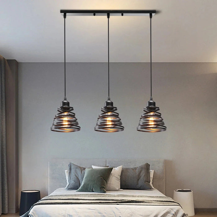 Suspension Vintage en Fer Forgé pour un Intérieur Moderne | Marco Lucetti