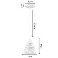 Suspension Vintage en Fer Forgé pour un Intérieur Moderne | Marco Lucetti C2