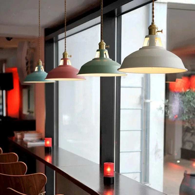 Suspension vintage en fer pour restaurants et maisons | Marco Lucetti
