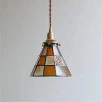 Suspension Vintage en Laiton et Verre pour Cuisine | Marco Lucetti Titre par défaut