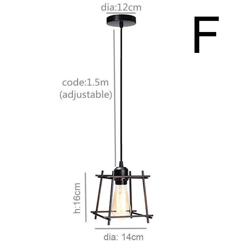 Suspension Vintage en Métal Industriel | Marco Lucetti