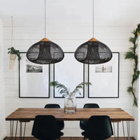 Suspension Vintage en rotin artisanale de qualité | Marco Lucetti