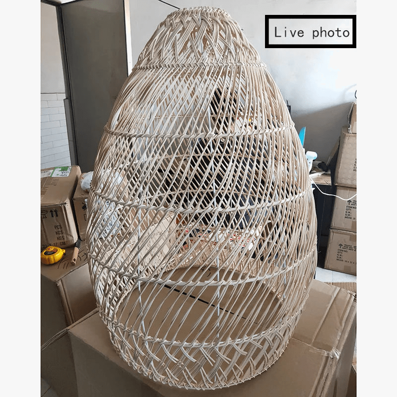 Suspension Vintage en Rotin | Marco Lucetti