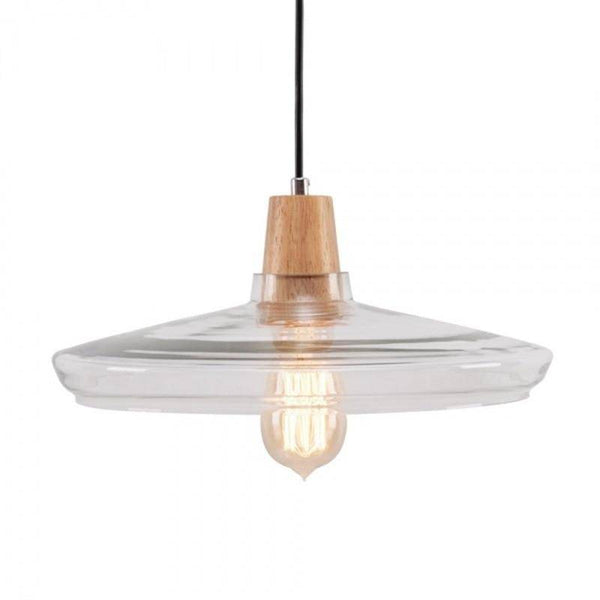 Suspension Vintage en verre conique avec LED | Marco Lucetti