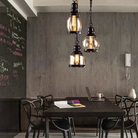 Suspension vintage en verre style industriel pour bouteille de vin | Marco Lucetti