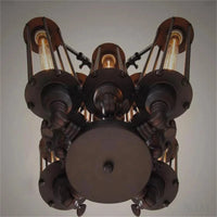 Suspension Vintage Industrielle Avec Ampoule Edison Pour Restaurant - Éclairage Authentique | Marco Lucetti