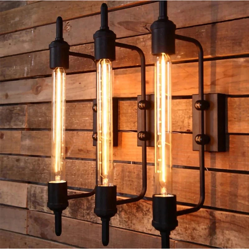Suspension Vintage Industrielle Avec Ampoule Edison Pour Restaurant - Éclairage Authentique | Marco Lucetti