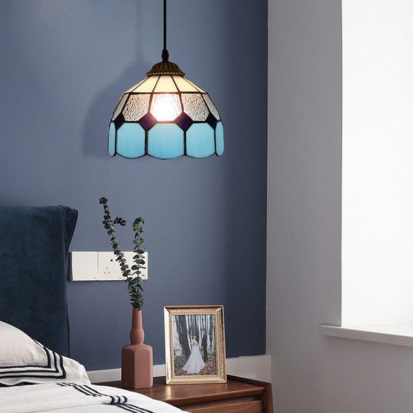 Suspension vintage LED avec verres colorés - Haimeï | Marco Lucetti