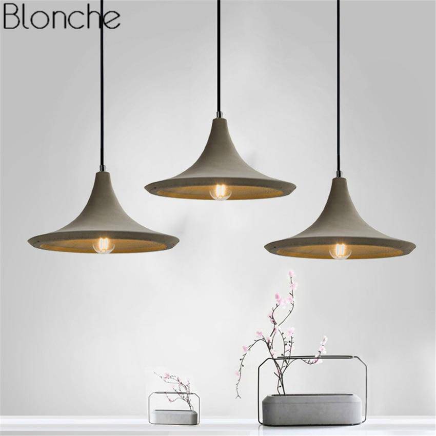 Suspension Vintage LED en Ciment | Marco Lucetti