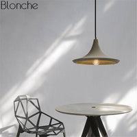 Suspension Vintage LED en Ciment | Marco Lucetti