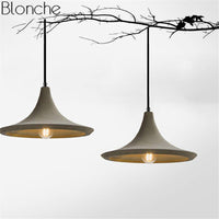Suspension Vintage LED en Ciment | Marco Lucetti