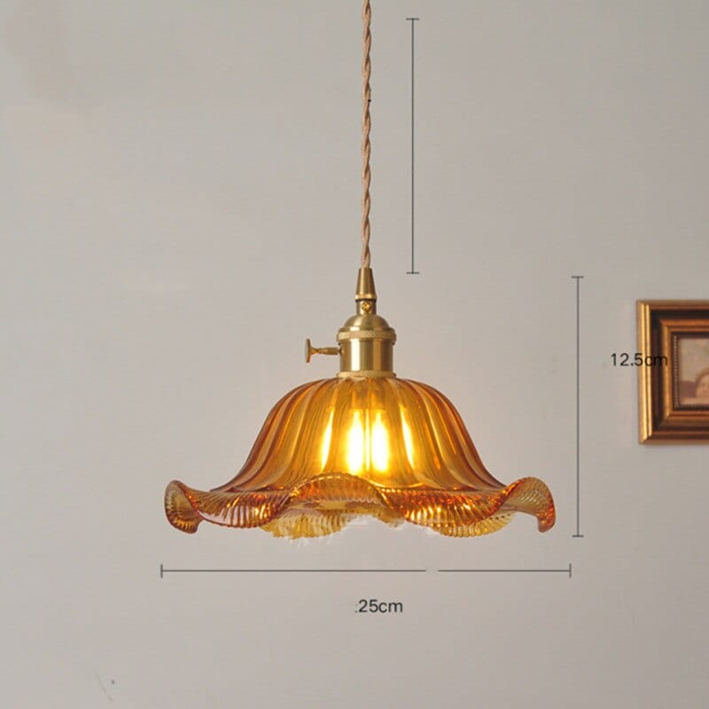 Suspension vintage LED Finnian Glass - Marqueée | Marco Lucetti Q