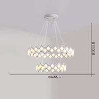 Suspension Vintage - Maison Deco | Marco Lucetti Blanc 2 anneaux / Blanc froid