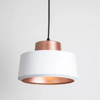 Suspension Vintage métal chromé | Marco Lucetti Blanc