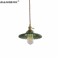 Suspension Nordique Vintage en Verre et Laiton de Luxe.