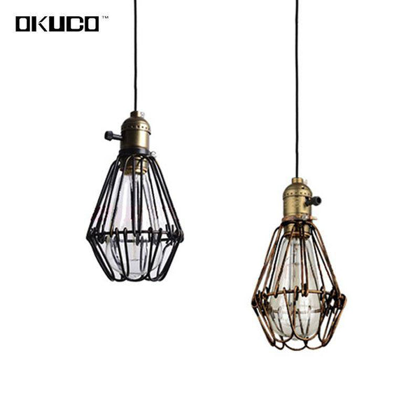 Suspension Vintage Retro Cage Socket | Marco Lucetti