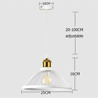 Suspension Vintage rétro - Noir - Fer Net-Cage - Cuisine - E27 LED - Chambre - Salon - Restaurant | Marco Lucetti C