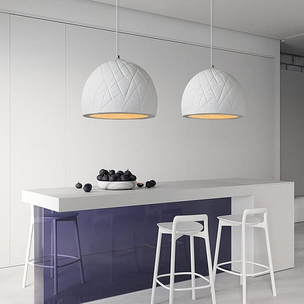 Suspension Wabi en polymère - Modernité illuminée | Marco Lucetti