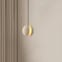 Suspension Wabi-sabi Cave Pierre Lune Intérieur Chaud Décoratif Hôtel Homestay Bar LED | Marco Lucetti